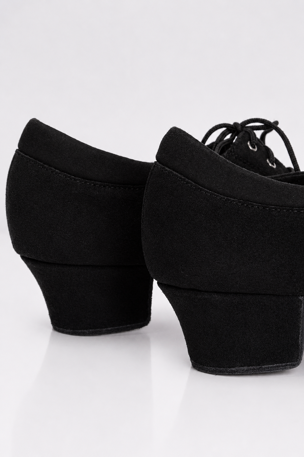 Galex – męskie buty do tańca latynoamerykańskiego, czarny zamsz