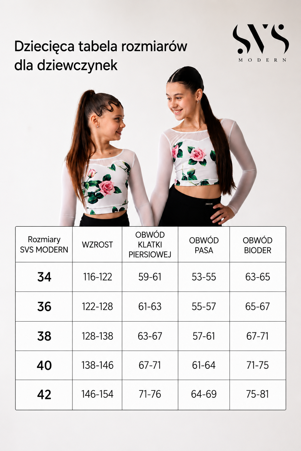 Komplet treningowy do tańca latino dla dziewczynki – top i spódniczka z frędzlami