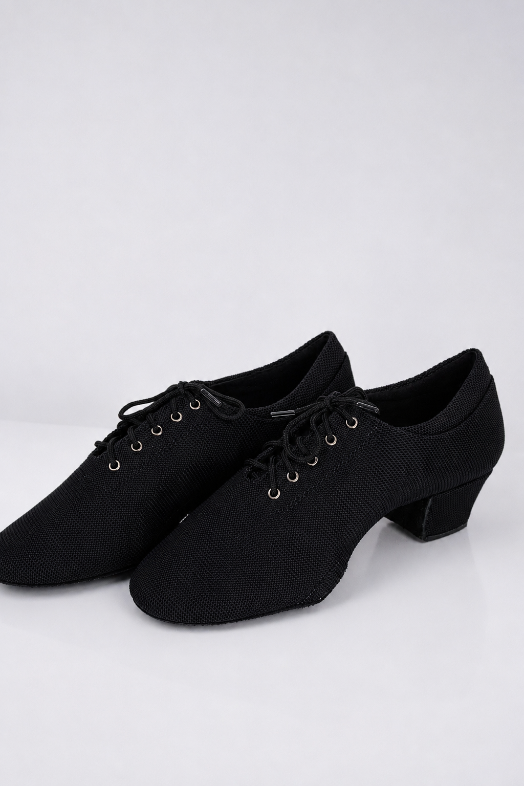 Galex – męskie buty do tańca latynoamerykańskiego, czarny zamsz
