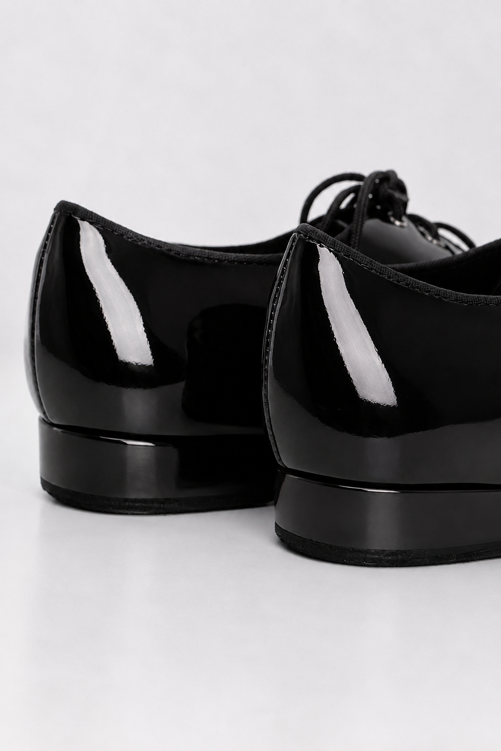 Galex – męskie buty do tańca standardowego, czarny lakier