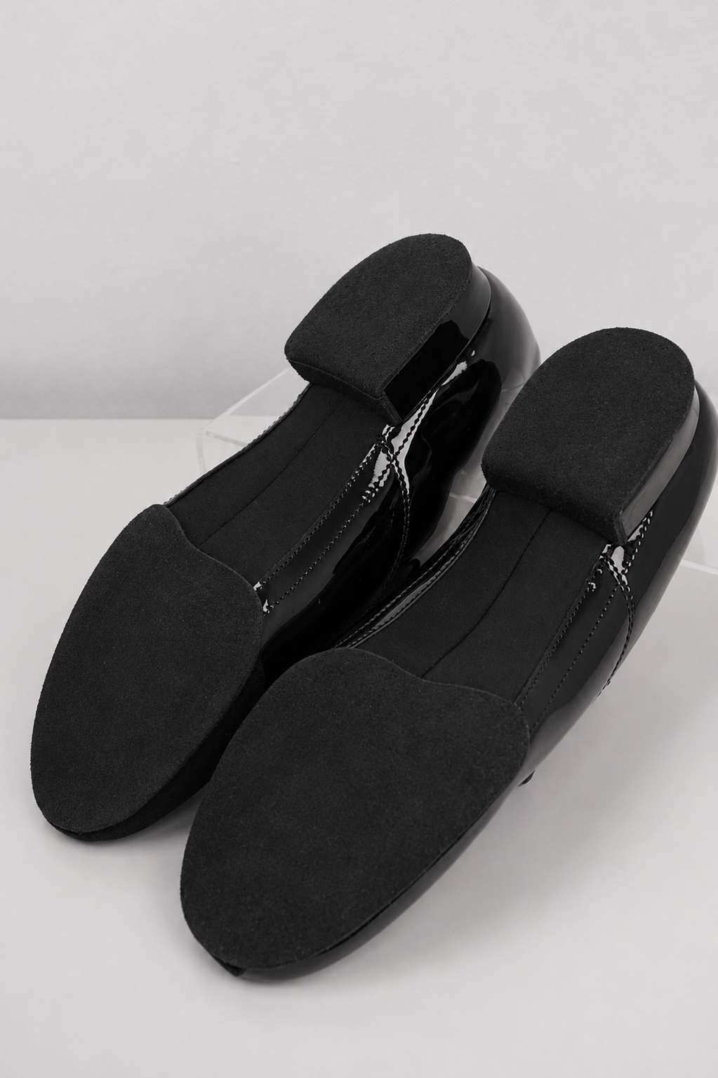 Galex – męskie buty do tańca standardowego, czarny lakier
