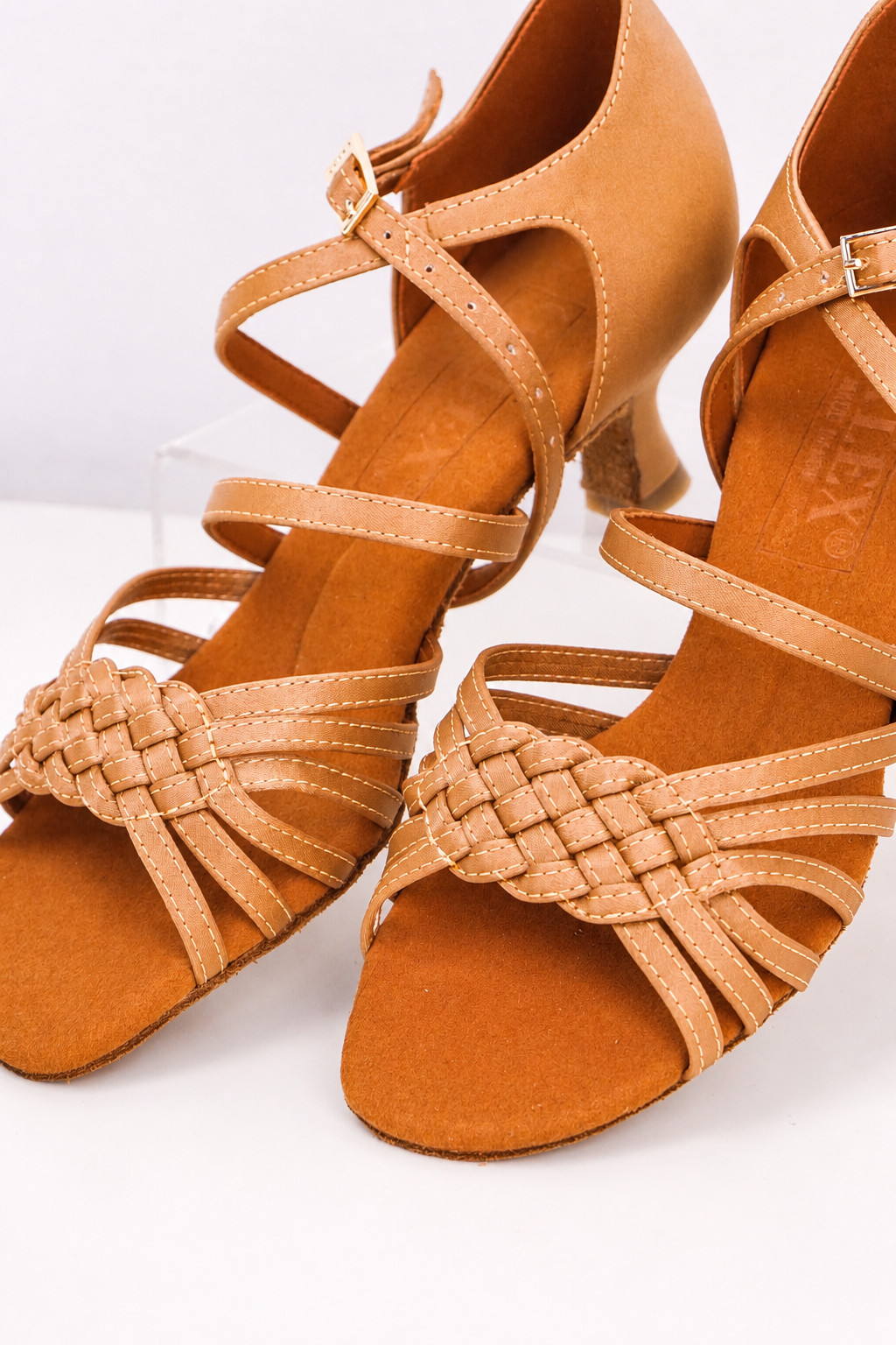 Galex – damskie buty Latino,obcas 4,5 cm