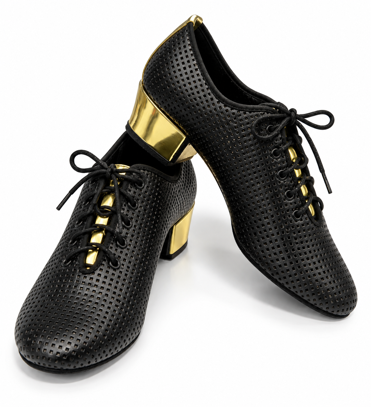 SVS Modern – Skórzane buty treningowe do tańca, perforowane