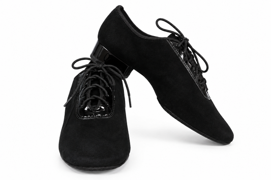 SVS Modern – Uniwersalne buty taneczne, zamsz + lakier