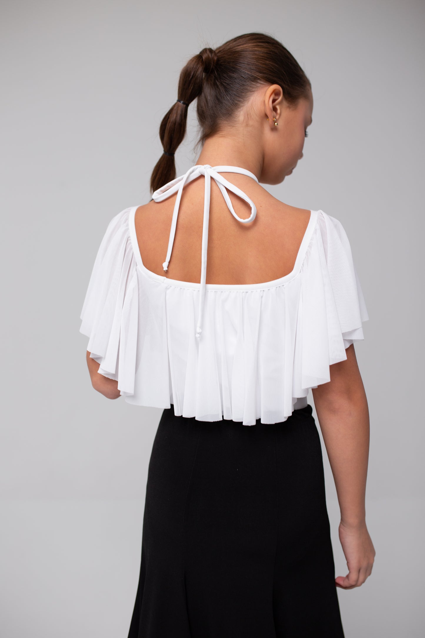 Elegant bodysuit in white