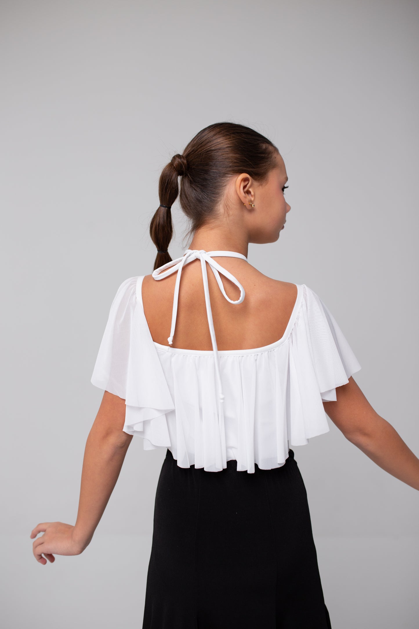 Elegant bodysuit in white