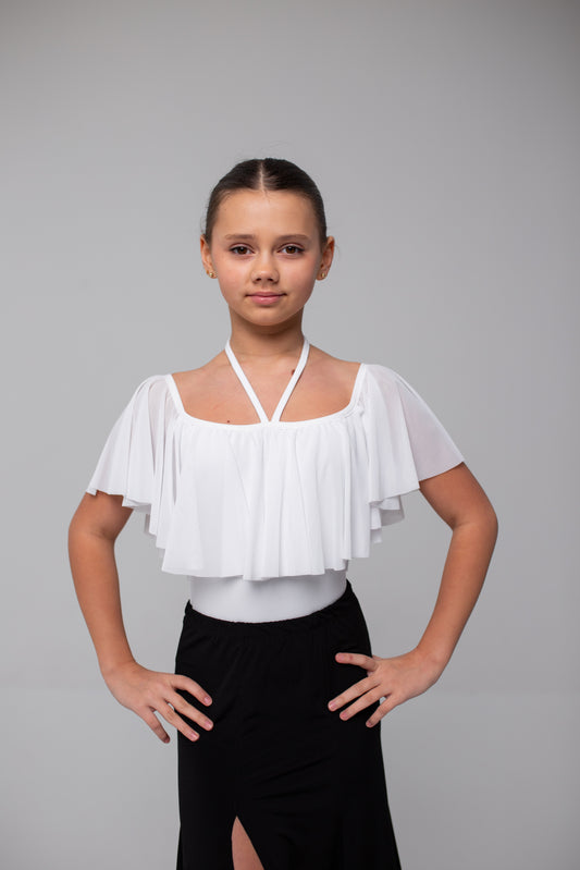 Elegant bodysuit in white